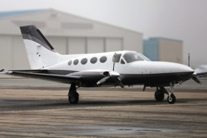 small plane on tarmac